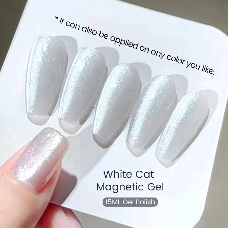 White Cat Magnetic Gel 15ml - Image 13