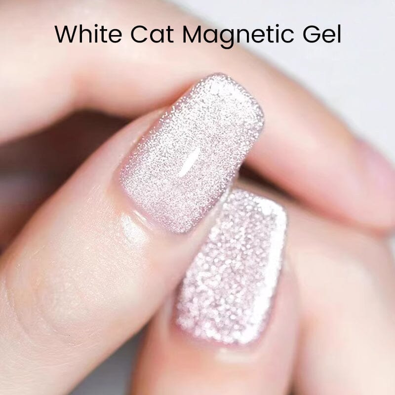 White Cat Magnetic Gel 15ml - Image 6