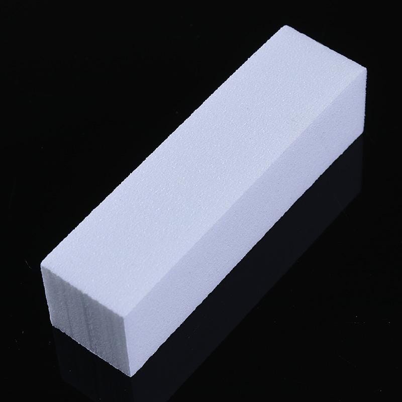 White Nail Buffer Sanding Block - Image 3