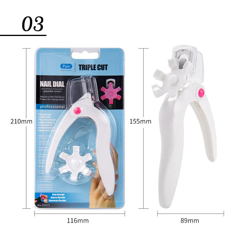 White Tips Edge Cutter Nail Clipper - Image 3